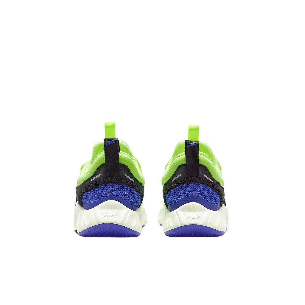 Nike Mesh Free Ride Round Toe Lace-Up Kids Running Shoes Kids Sneaker IQ5811-700