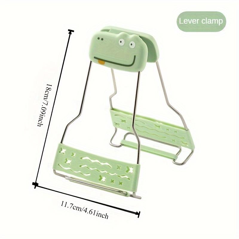 Stainless Steel Reverse Applicable Plate Fixture Clip - Anti-slip, Heat-resistant Kitchen Tools for Safe Handling of Hot Meals