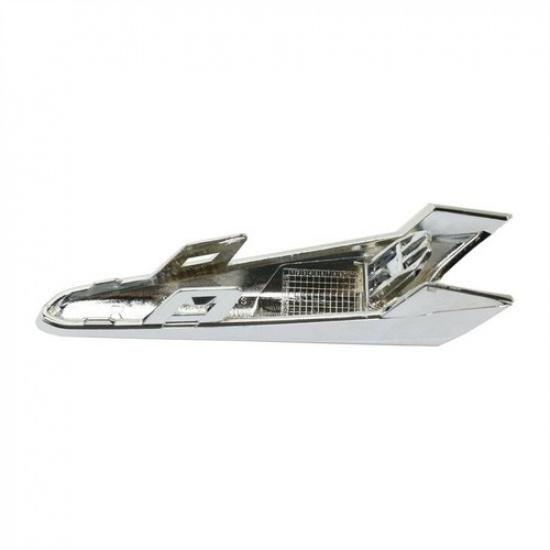 Left Right Chrome Fog Lamp Molding Cover For Mazda 3 2017-2018 Sport 2.0L 2.5L