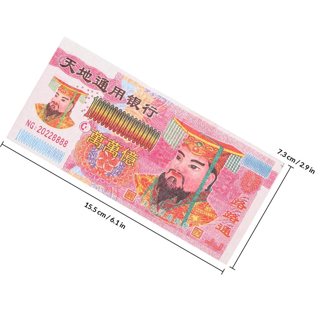 10 Bundles High Quality Chinese Paper Ancestor Money Paper for Ancestor Worship Qingming Zhongyuan Festival Burning