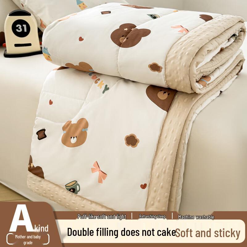 Zuoyouzhuo Class A Double-Layer Gauze Minky Blanket
