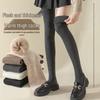 Women's Over-the-Knee Terry Socks: Winter Thigh-High, Maternity, Slimming, and Postpartum Styles