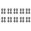 Lese-Schmuckzubehör Augen-Silikon-Brillenbandhalter Brillenverbinder Brillen-/Sehbrillen-Kettenhalter Brillenverschluss