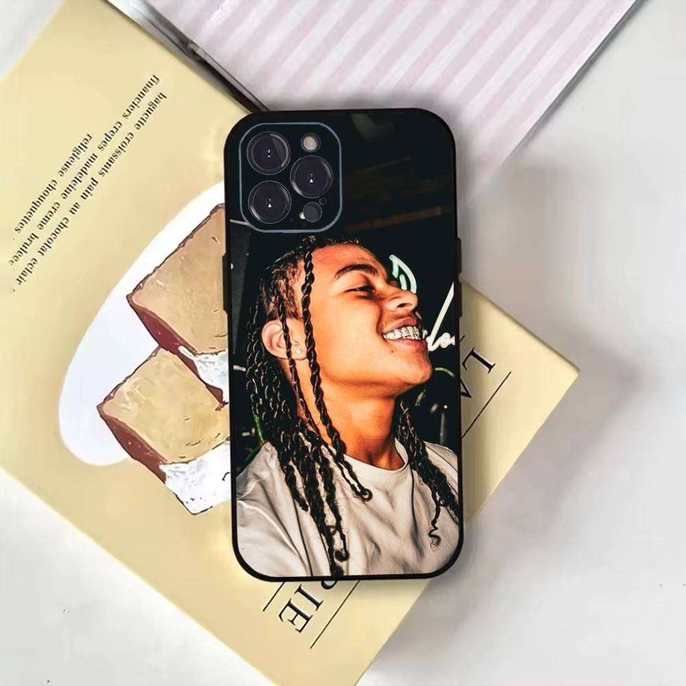 Rapper Dd osama Handyhülle Für iPhone17,16,15,14,13,12,11 Plus,Pro Max,Weiche Schwarze Hülle