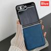 Nárazuvzdorné pouzdro s texturou z tvrdé PU kůže pro Samsung Galaxy Z Flip5 Z Flip4 Pouzdro na telefon Samsung Z Flip4 Z Flip3 / Z Fold4 Z Fold3 cket Zadní kryt.