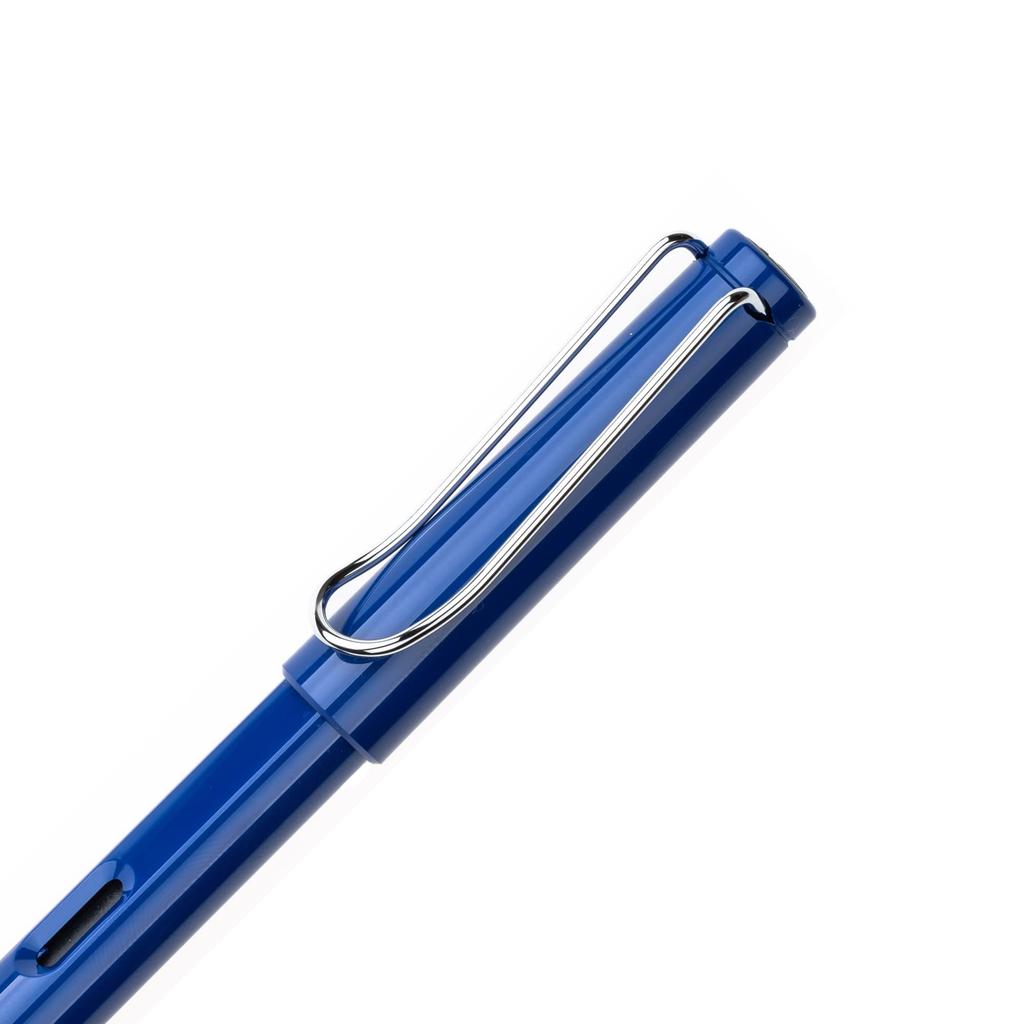 Lamy Safari Fountain Nib F Blue Pen, Blue, L14, Size (Fine), Cartridge/Converter Compatible, [Used]