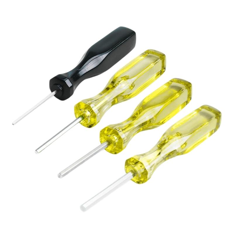 

4pcs Precisions Magnetic Hex Screwdriver Set Four Sizes 1.5/2/2.5/3mm for DIY Enthusiasts and Professional Technicians 1
