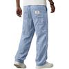 Atmungsaktive Baumwoll-Leinen Casual Hose für Herren mit Taschen Farbe Alltags Hose