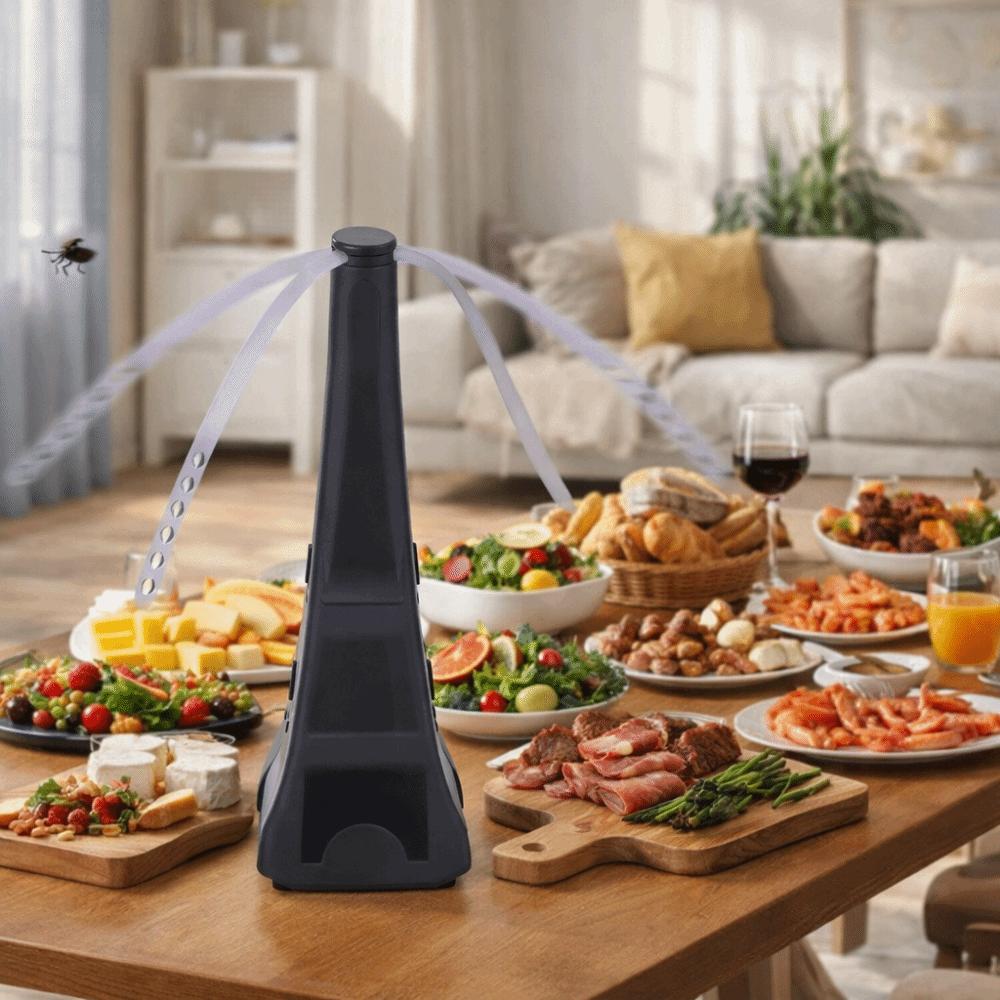 Silent Insect Repellent Fan Battery Powered Fly Destroyer Portable Fly Deterrent Restaurant