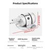 Fuel Pressure Regulator for LS Series Engines LS1 For LS2 LS3 LS6 LQ4 LQ9 LM7 L99 L76 with Consistent Pressure Control