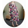 Sommer Neue Vintage Bedruckte Literarische Kleider