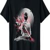 T-shirt Geisha Fille Samouraï Fleur de Cerisier Sakura(3)