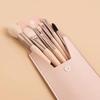 Spot 8 Mini Morandi Portable Makeup Brush Set - Soft Bristles, Includes Eyeshadow Brush