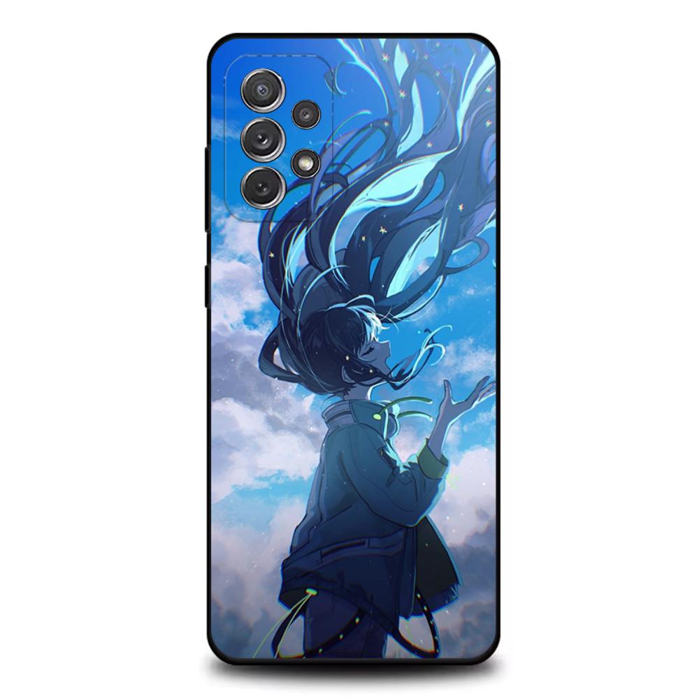 Ado Cartoon K-Kyogen X Uta Phone Case For Samsung S25,S24,S21,S22,S23,S30,Ultra,S20,Plus,Fe,Lite,Note,10,9,5G Black Cover