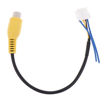 Innovativ und praktisch für Android Radio Autozubehör Universeller 10-Pin Kamera Videoeingangskabeladapter Verkabelungsstecker