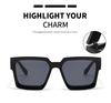 2pcs Female Retro Small Square Sunglasses Women Classics Brand Designer Green Sun Glasses Unisex Ins Popular Shades Eyewear