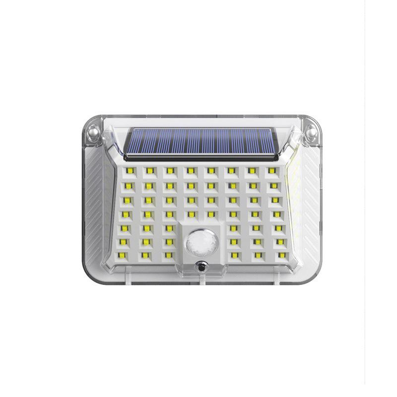 Super Bright Solar Motion Sensor Outdoor Wall Lamp for Garden, Courtyard, Balcony, and Yard Lighting.