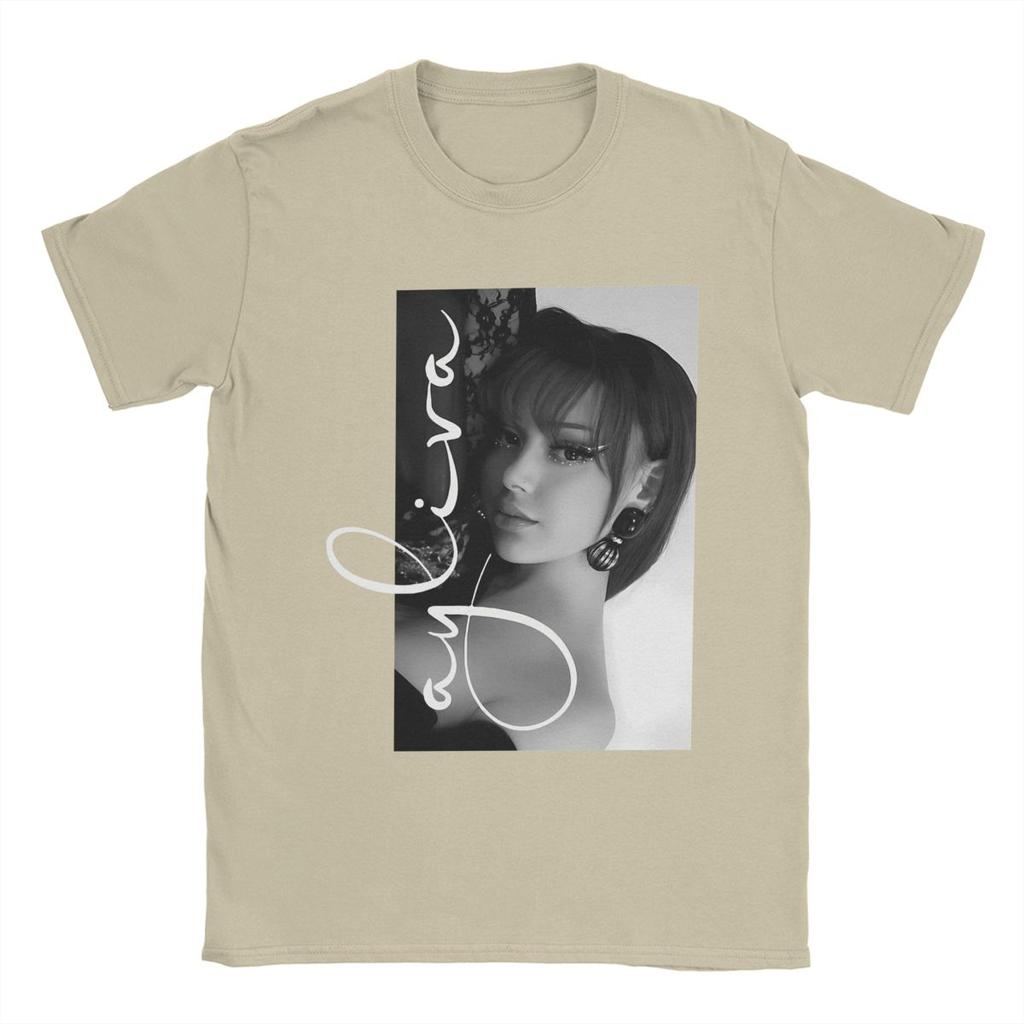 Ayliva T-Shirt for Men Novelty 100% Cotton Tees Round Neck Short Sleeve T Shirt Graphic Clothes
