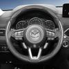 Suitable for Mazda Carbon Fiber Steering Wheel Cover for Cx-5 Cx-30 Mazda3 Cx-50 Cx-90 Mazda2 Cx-60 Cx-3 Mx-5 Bt-50