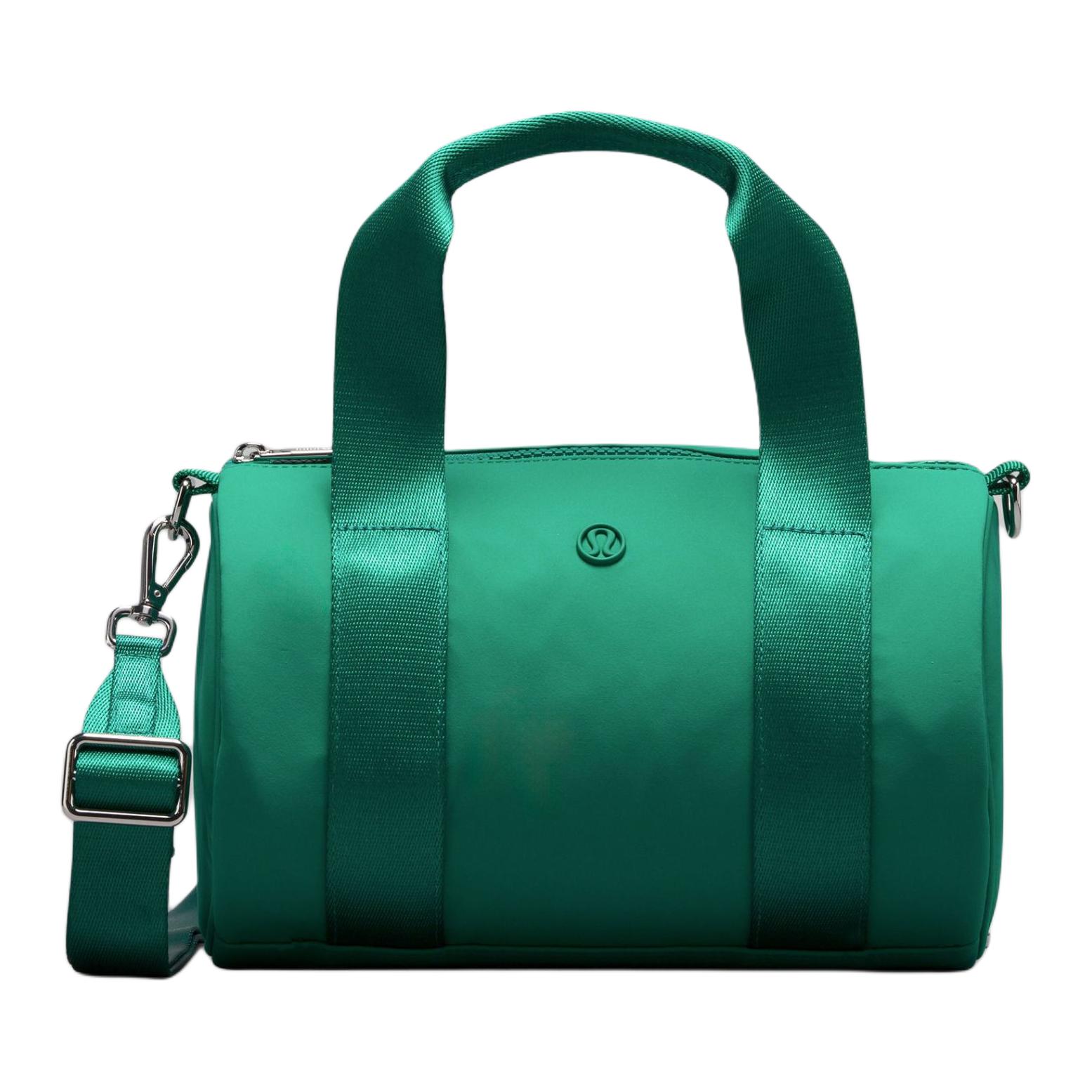 

Lululemon Knit 5L Adjustable Detachable Shoulder Strap Zipper Closure Nylon Mini Handheld Shoulder Crossbody Bag Unisex Bags LU9BRAS-293832 Cascadia Green,Mini
