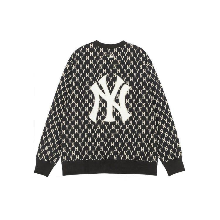 MLB Sweatshirt Fall Unisex Black 3AMTM0221-50BKS