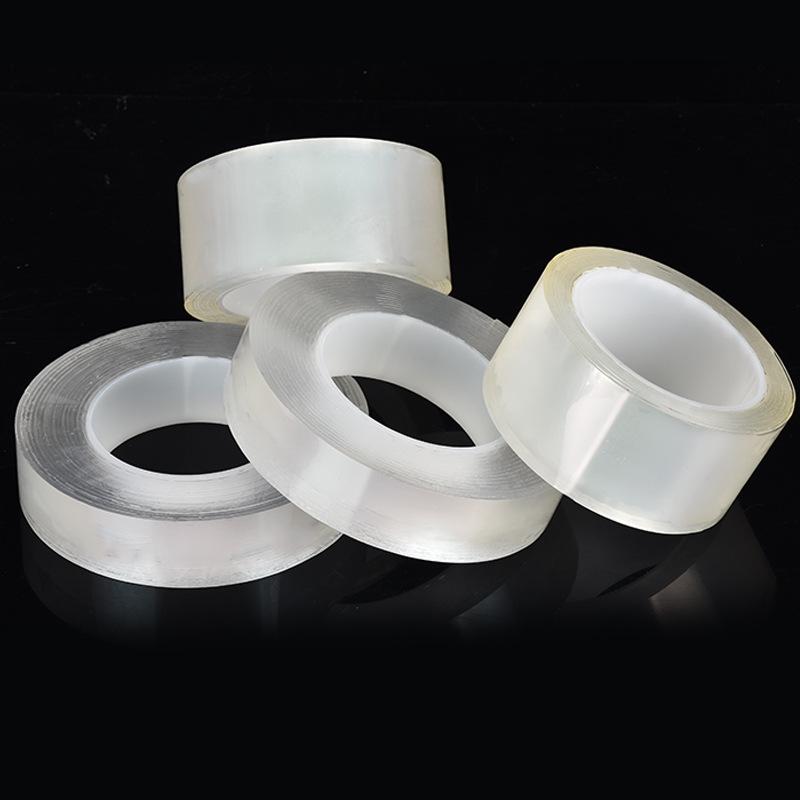 Ultratenké průhledné nano lepidlo: Opakovaně použitelné, oboustranné, silné lepidlo