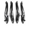 Upgraded ABS Non Sticky Car Inner Handle Black Interior Door Handles Door Panel Pull Trim Cover for BMW F30 F80 F31 F32 F34 F35