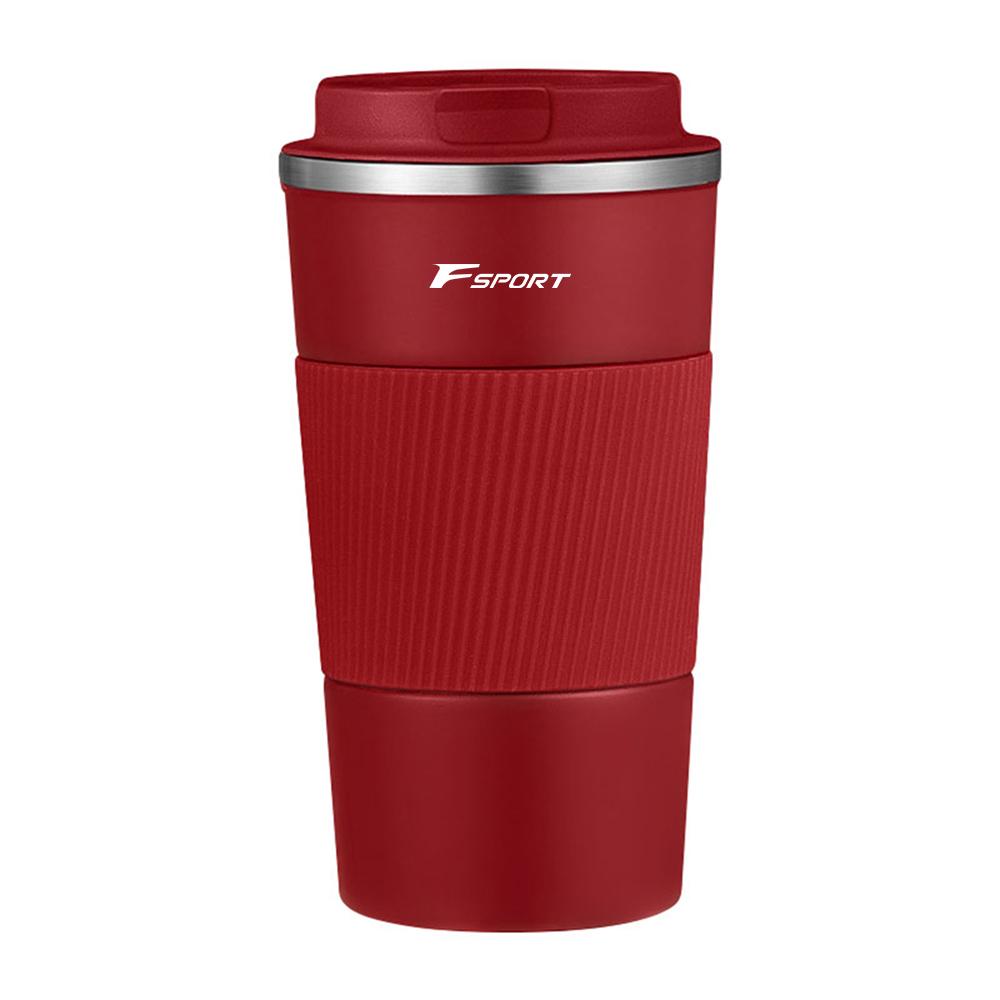 Car Thermos Cup Stainless Steel Coffee Insulated Vacuum Bottle Travel Mug For Lexus CT200h NX300h RX300 RX330 EX300h FSport IS AEK1