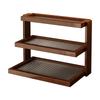 Schreibtisch-Aufbewahrungsregal Theken-Becherhalter Trapezförmiger Acryl-Wasserbecherständer Kaffeebecher-Organizer Aufbewahrungsschale
