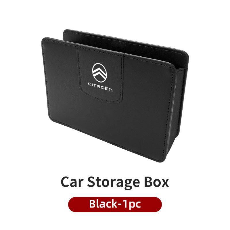 Car Side Seat Door Pocket Pouch Cell Phone Sunglasses Holder For Citroen C5 C1 C2 C6 C4L DS3 DS4 DS5 C-Elysee Grand Berlingo