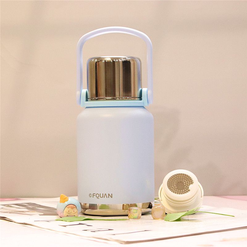 Stylish Thermos Flask for Outdoor Use, Large-Capacity Thermos Cup, Tea Brewing Pot, Household Hot Water Thermos Bottle, Travel Water Bottle