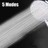 Accessories Bathing Duranle Shower Head Handset Round Large Mode Multiple Shower Water 0°- 90° 20cm Handset Heads