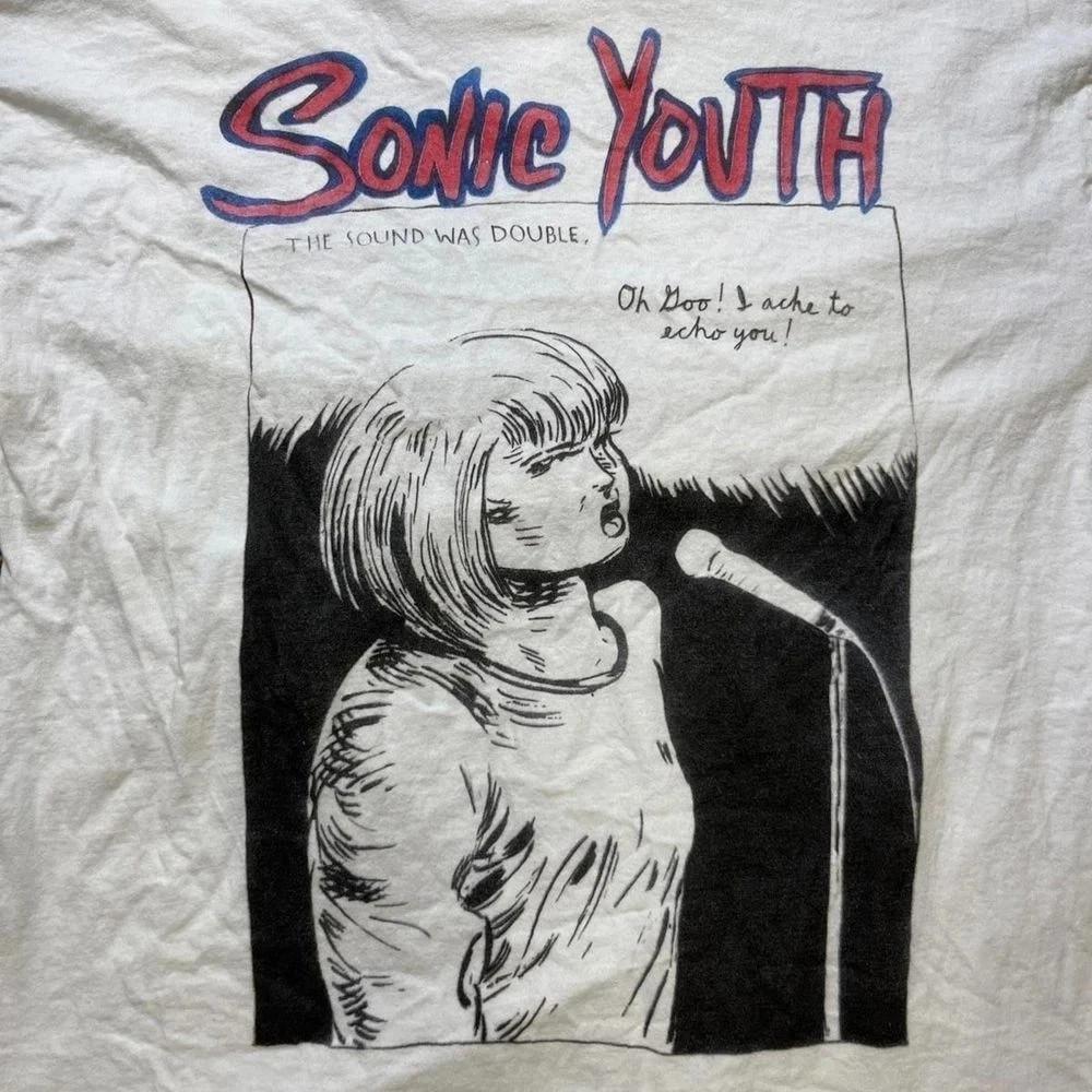 Reprint Vintage white retro t-shirt S-5XL ON TREND Unisex T-Shirt S