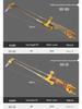 Industrial Grade Dual-Tube Cutting Torch G01-30/100/300 for Oxygen, Acetylene, or Propane Gas.