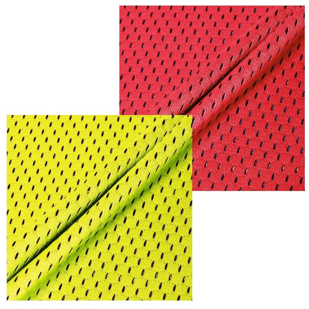 FINTA Adult Soccer Futsal Free Size Sublimation Reversible Bibs FT3529 Yellow X Red [FINTA] 10-Pack (Numbers 2-11) (4171)