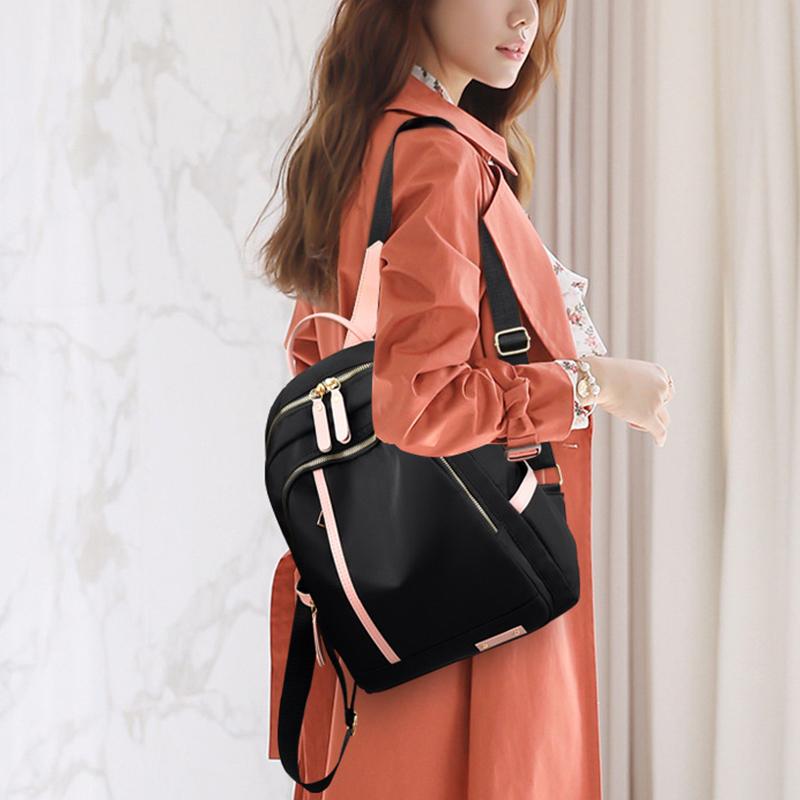 Yogodlns Fashion Oxford Backpack Women Large Capacity School Bags For Teenager Waterproof Travel Rucksack Casual Girls Knapsack