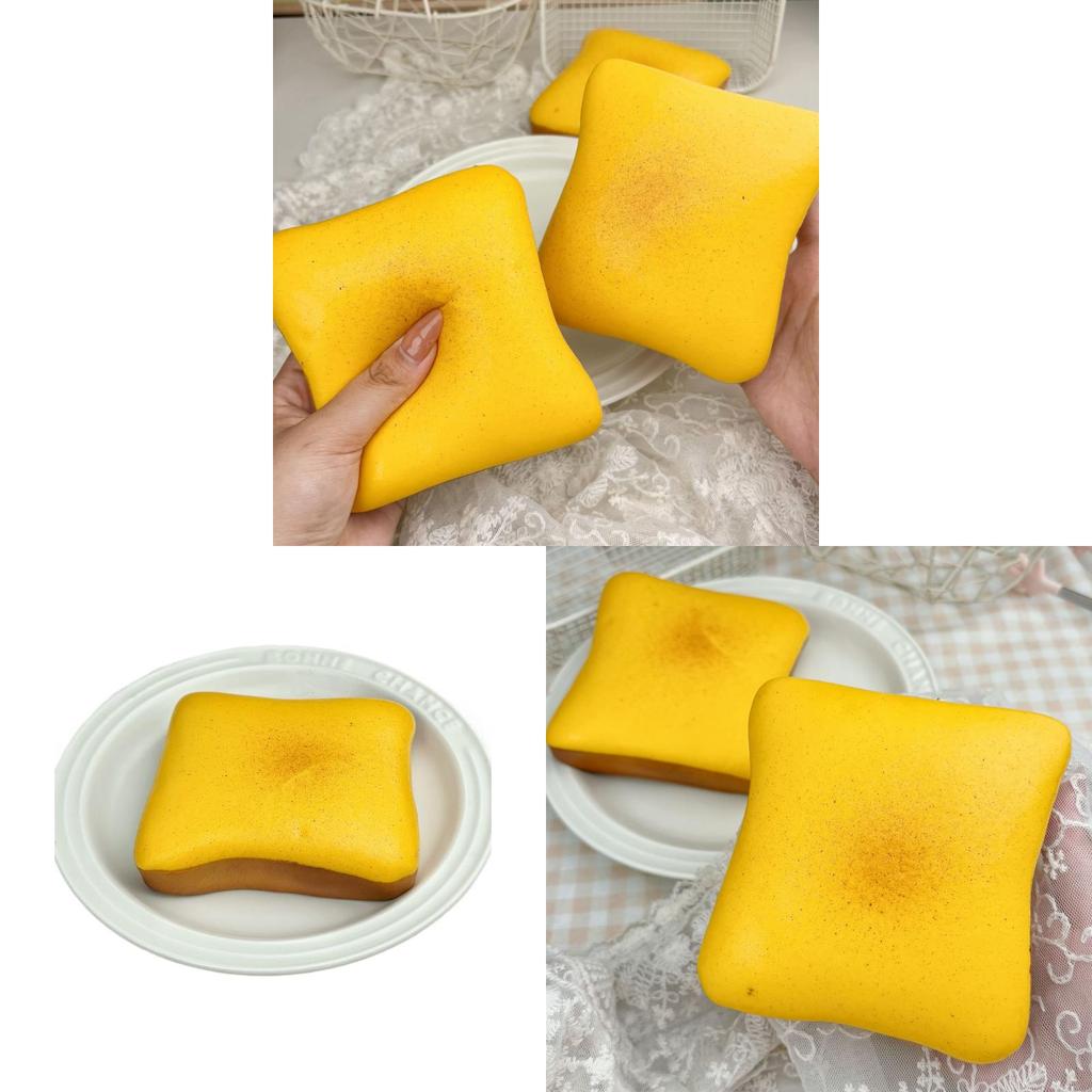 Pu Toast Stress Relief Toy For Kids And Teens With Sensory And Grasp Features