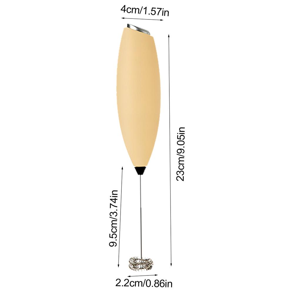 Milk Frother Handheld Foam Maker Handheld Powerful Egg Whisk Drink Mixer For Coffee Cappuccino Latte Matcha Hot Chocolate