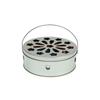 Enhanced Portable Mosquito Coil Box with Lid and Ash Tray - Fireproof Aromatherapy Furnace and Bracket