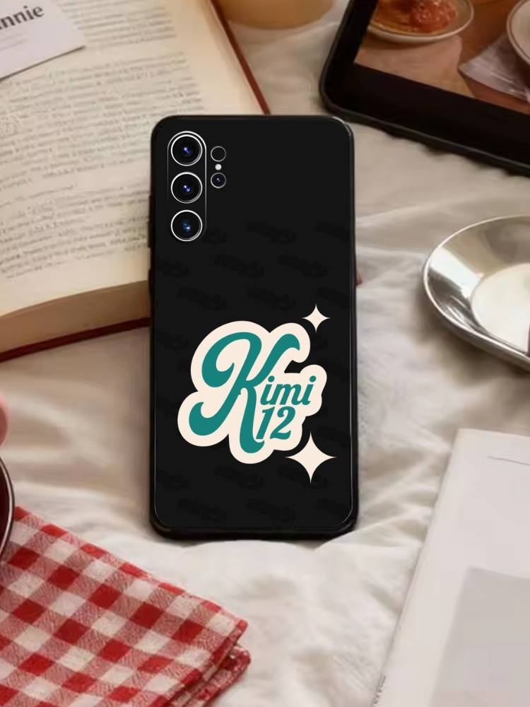 K-Kimi Cool A-Antonelli Phone Case For Samsung S26,S25,S24,S23,S22,S21,S20,S30,Ultra,Plus,Fe,Note,5G Black Cover