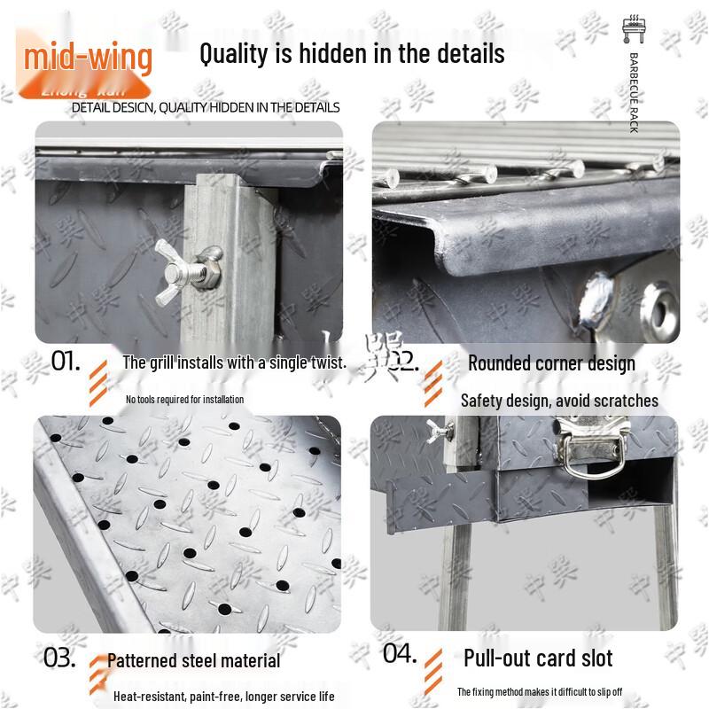Zhongxun Commercial Outdoor Charcoal BBQ Grill