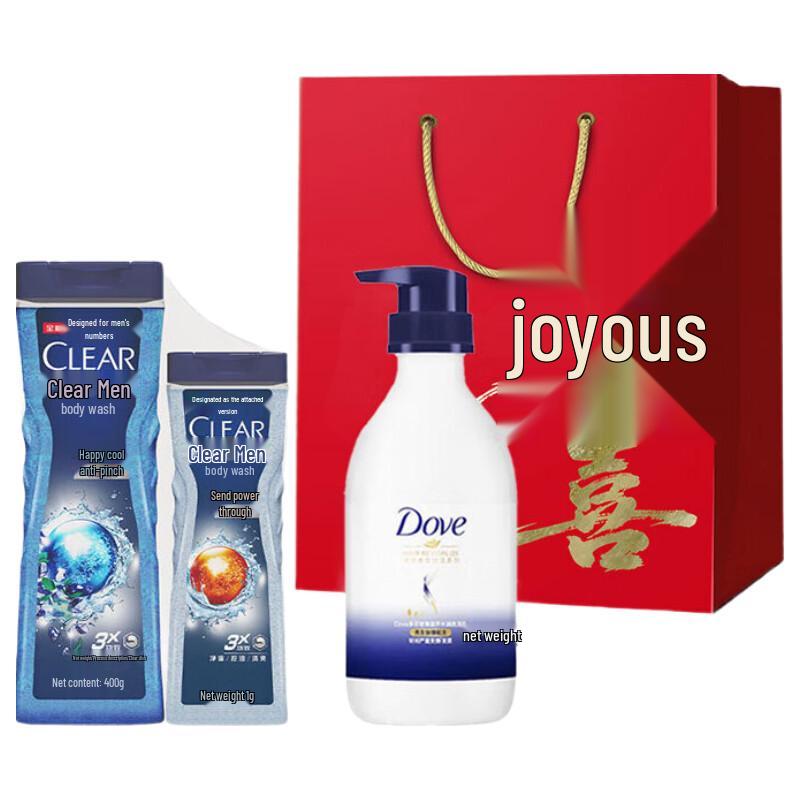 Dove Family Moisturizing Hair & Body Wash Gift Set