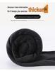 Women's Deep Gray Wool Blend Wide-Leg Pants - Autumn/Winter Drape Loose Casual Thick Long Pants