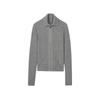 Less 2024 Autumn Polo Collar Slim Fit Cardigan Sweater