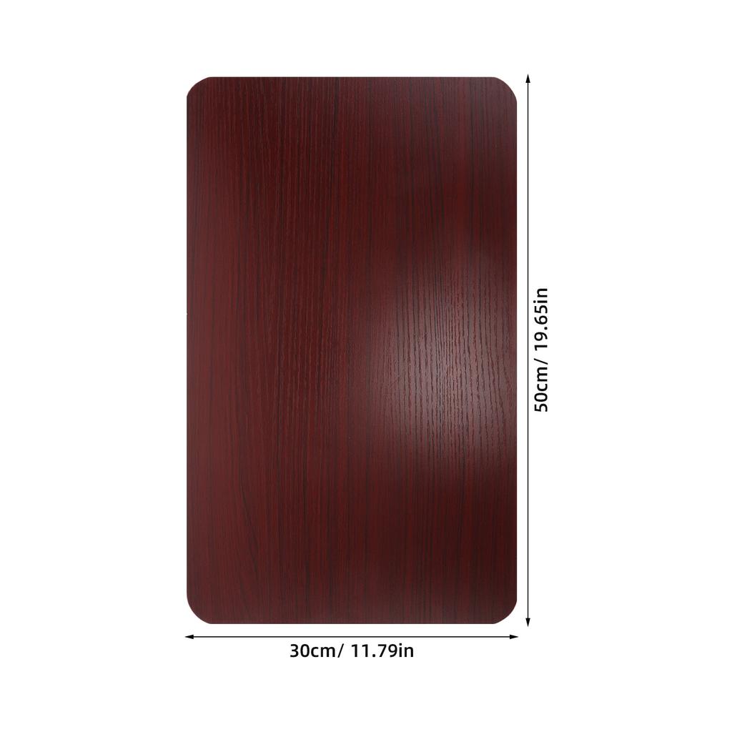Solid Wood Rectangle Table Top Replacement 19.7x11.8 Inch for Coffee Table Living Room Office Kitchen Small Space Rustic Natural