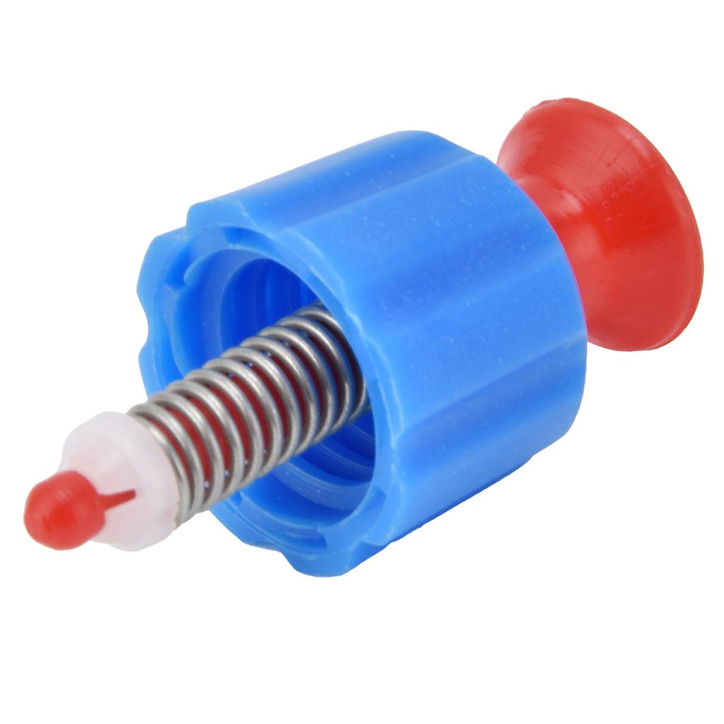 Überdruckventil PP, automatisches Sicherheitsventil, Zubehör für 3L/5L/8L Rückenspritze(rot blau )