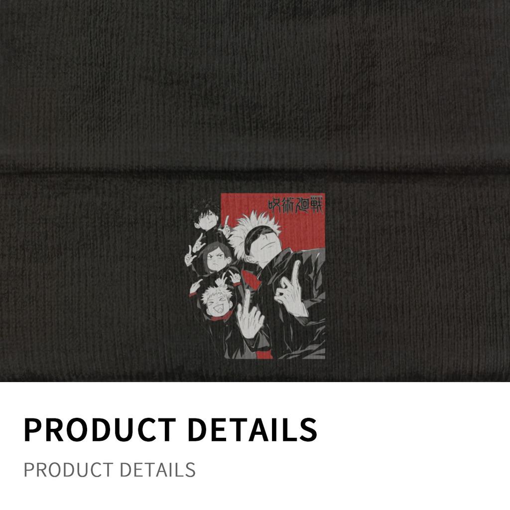 Jujutsu Kaisen Satoru Gojo Knit Hat Beanie Winter Hat Warm  New  Cap for Unisex Women