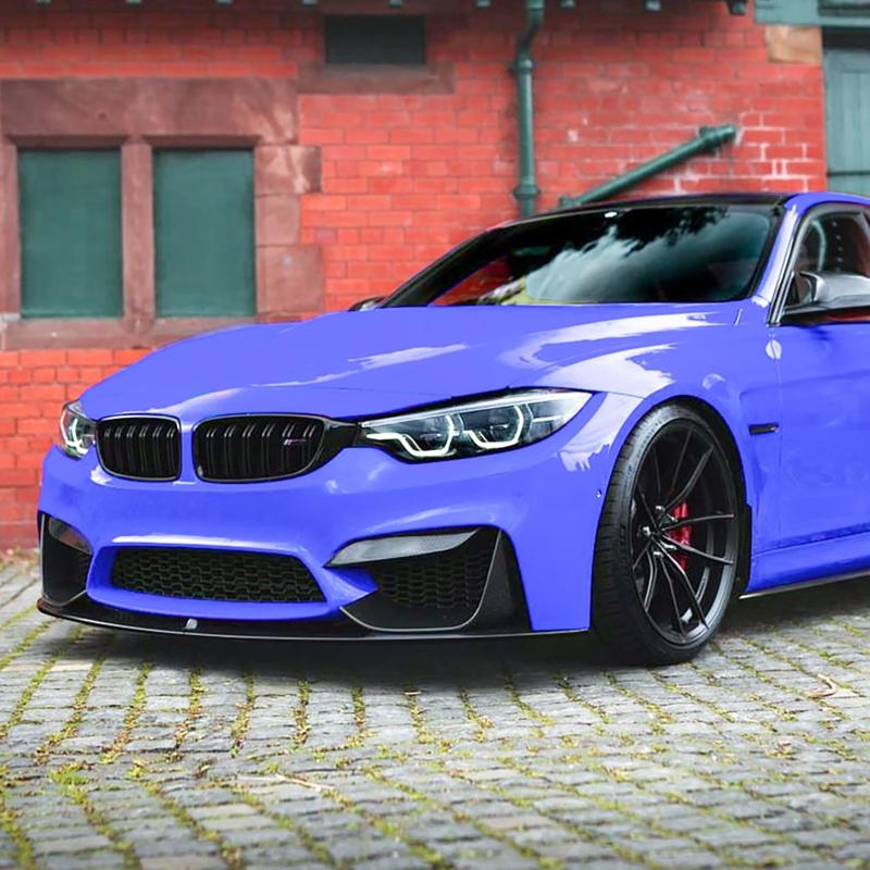 2PCS Car Front Left, Right Bumper Lip Spoiler Splitter Diffuser Body Kits Fit for BMW 3 4 Series M3 M4 F80 F81 F82 F83 2013-2020