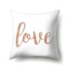 Polyester Pillow Case Automobile Decoration Home Printed Pillow Case Waist Cushion Cover Car Cushion Head Cushion Cover