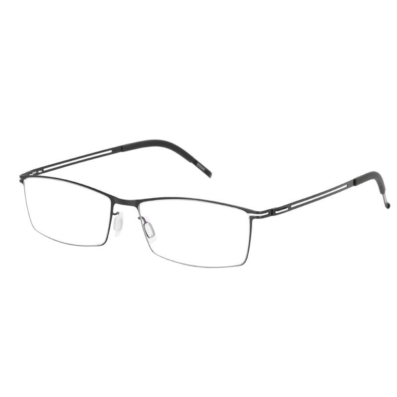 2023 Ultra-Lightweight Screwless Steel Square Myopia Glasses for Small Faces